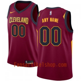 NBA Cleveland Cavaliers Trikot Benutzerdefinierte Nike 2017-18 Maroon Swingman - Herren